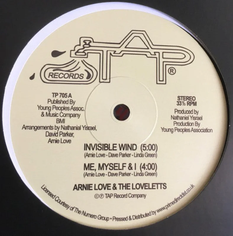 Arnie Love & The Loveletts - Invisible Wind 12" Single (RSD 2021)