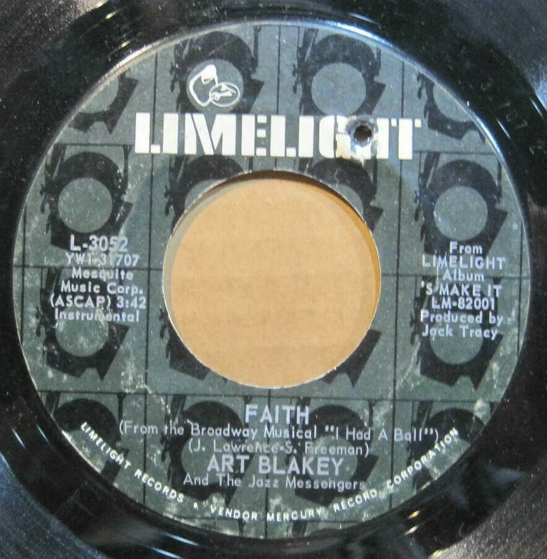 Art Blakey - Faith b/w One For Gamal