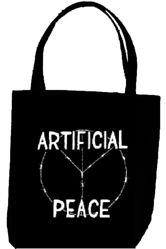 ARTIFICIAL PEACE tote