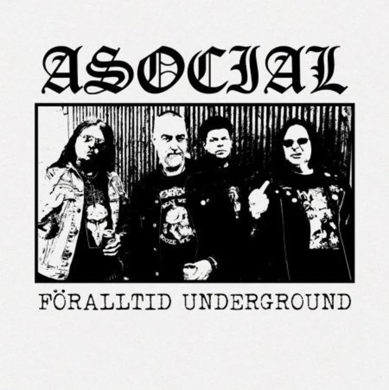 Asocial - Foralltid Underground NEW LP