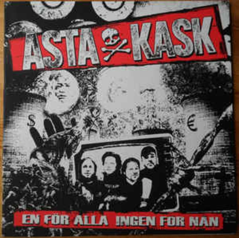 Asta Kask - En For Alla Ingen For Nan USED LP (clear vinyl)