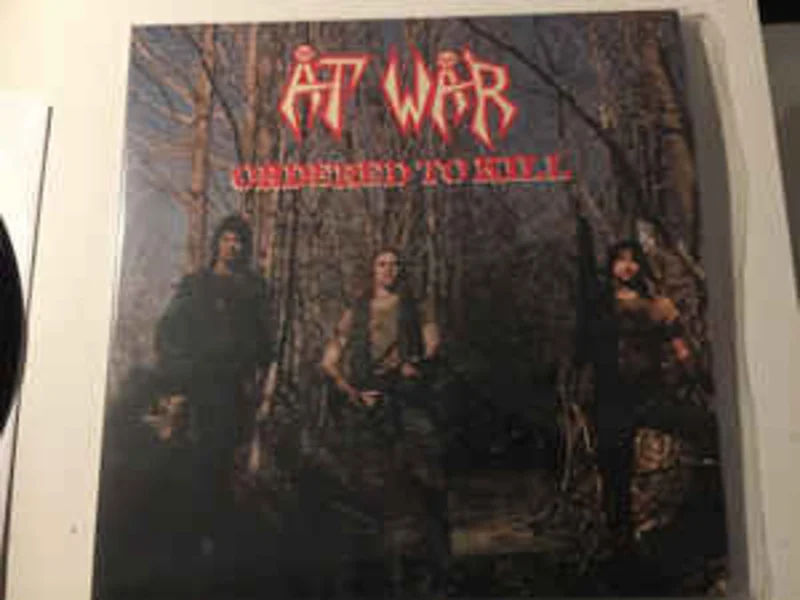 At War - Ordered To Kill NEW METAL LP