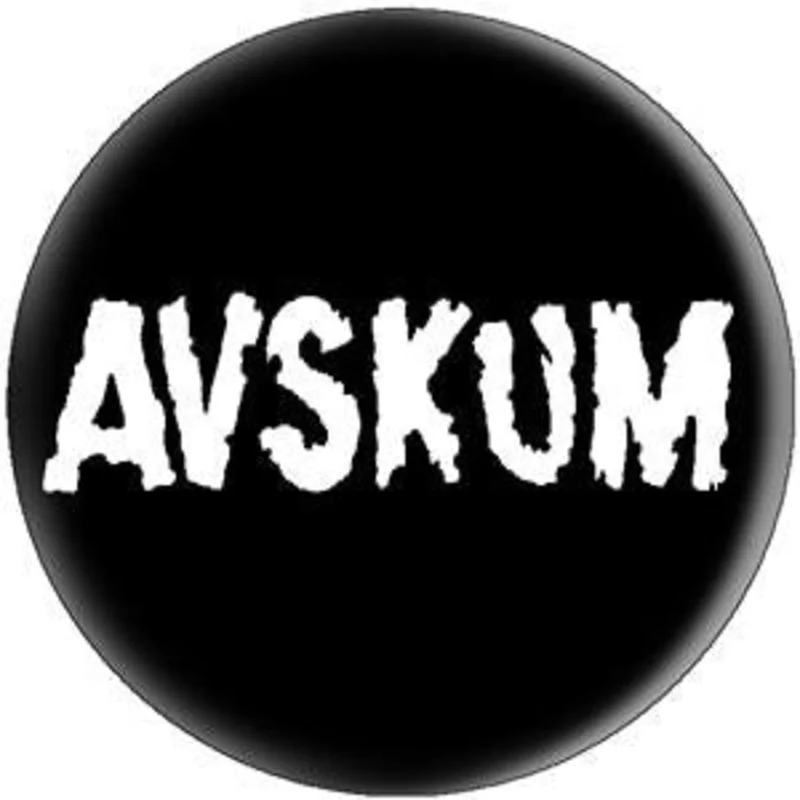 AVSKUM LOGO button (1 inch)