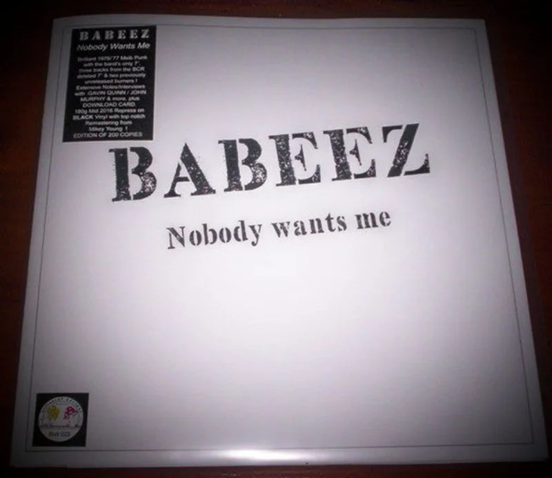 Babeez - Nobody Wants Me NEW LP