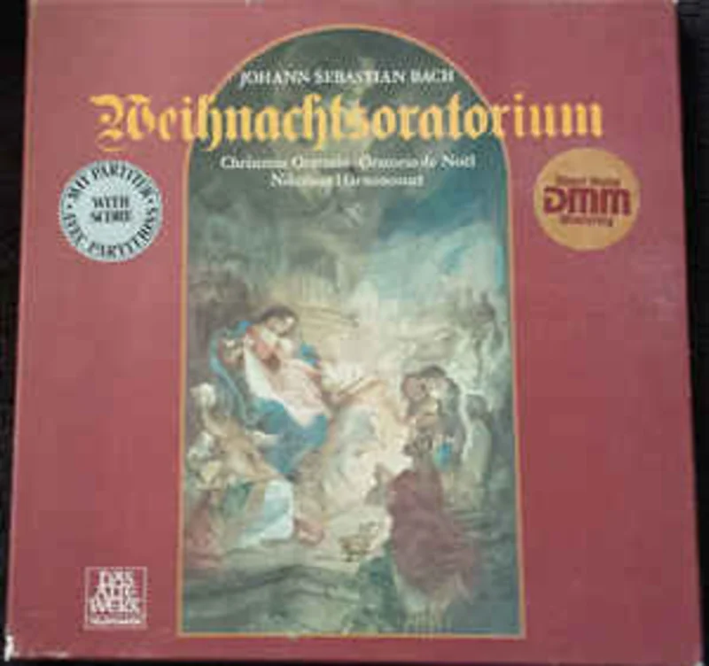 Bach* - Nikolaus Harnoncourt  Weihnachtsoratorium (1984)