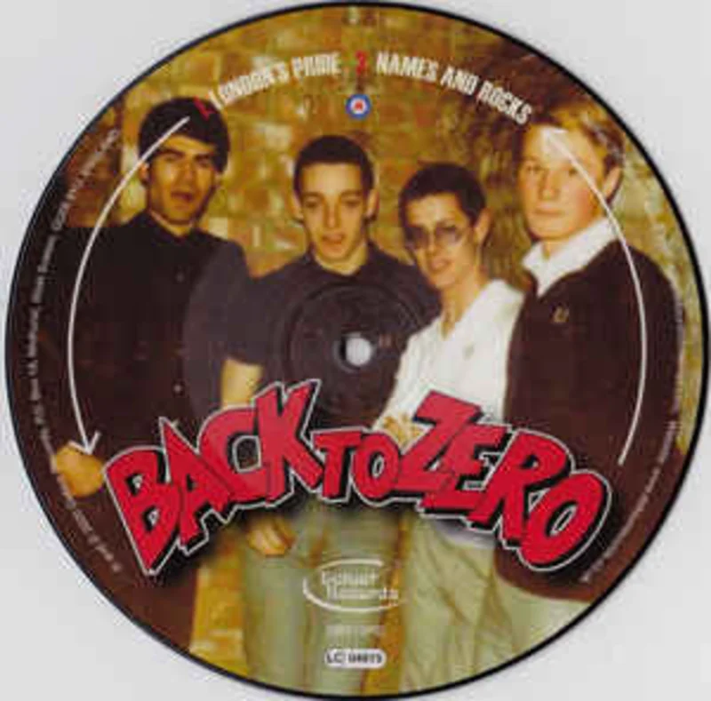 Back To Zero - London's Pride NEW 7" (pic disc)