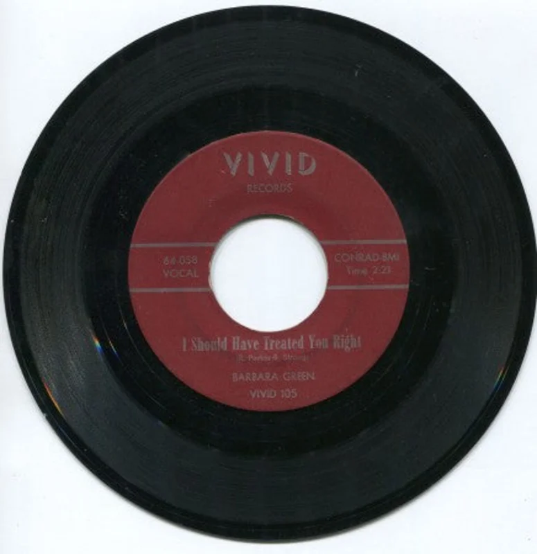 Barbara Green - I Should Have Treated You Right/ Young Boy
