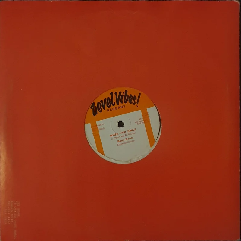 Barry Boom - When You Smile 12" Single