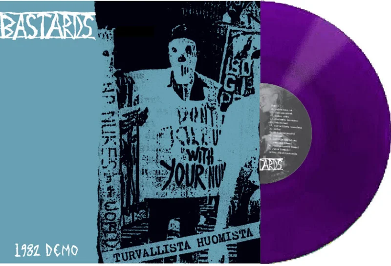 Bastards - Demo 82 NEW LP (purple vinyl)