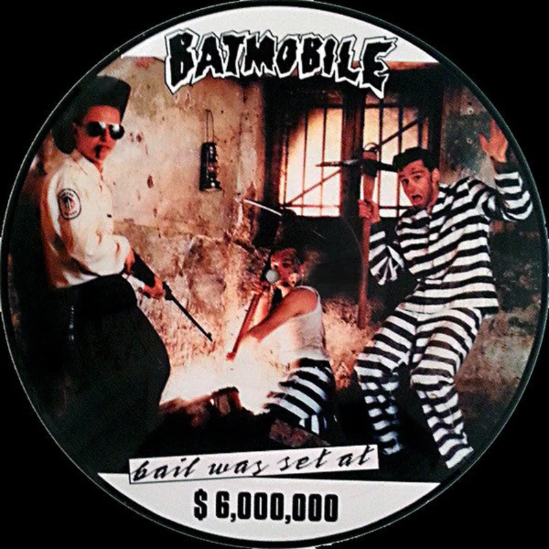 Batmobile - Bail Was Set At $6,000,000 USED PSYCHOBILLY / SKA LP (pic disc)