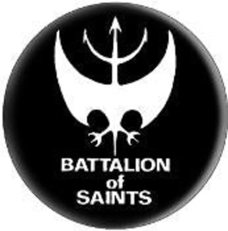 BATTALION OF SAINTS button (1 inch)