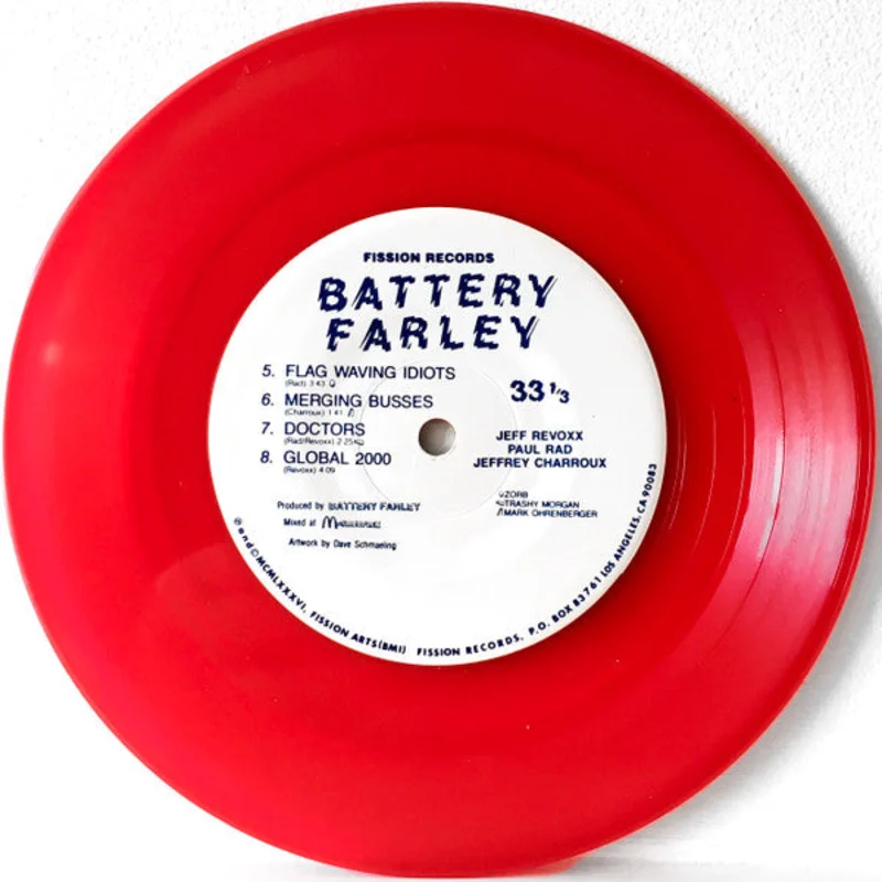 Battery Farley - Flag Waving Idiots USED POST PUNK / GOTH 7"