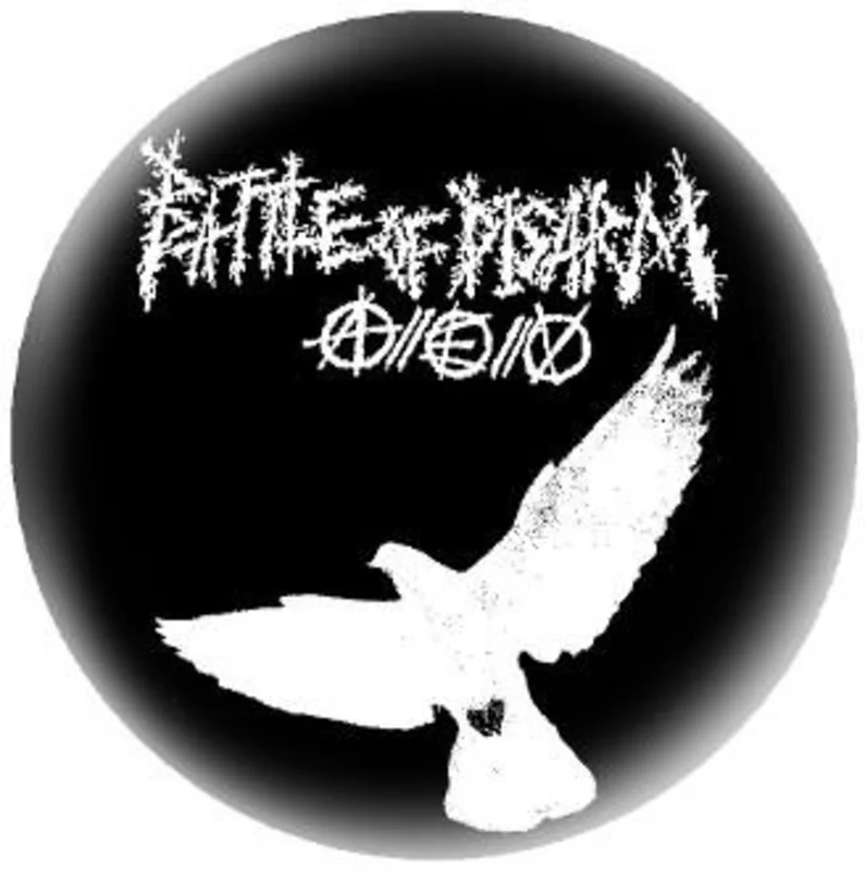 BATTLE OF DISARM DOVE 1.5"button