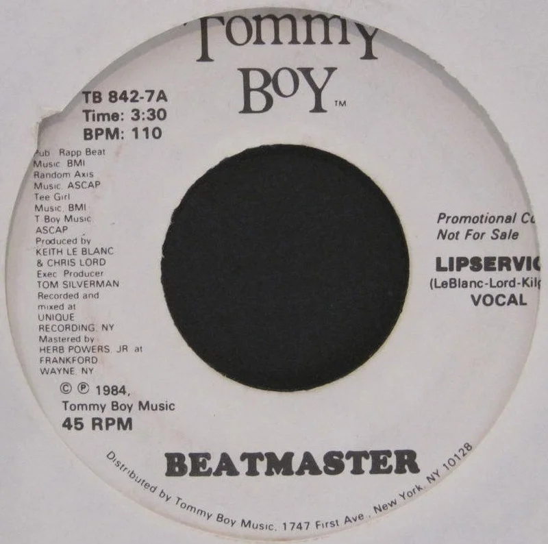 BEATMASTER - Lipservice (Vocal) v/w Lipservice (Instrumental) PROMO