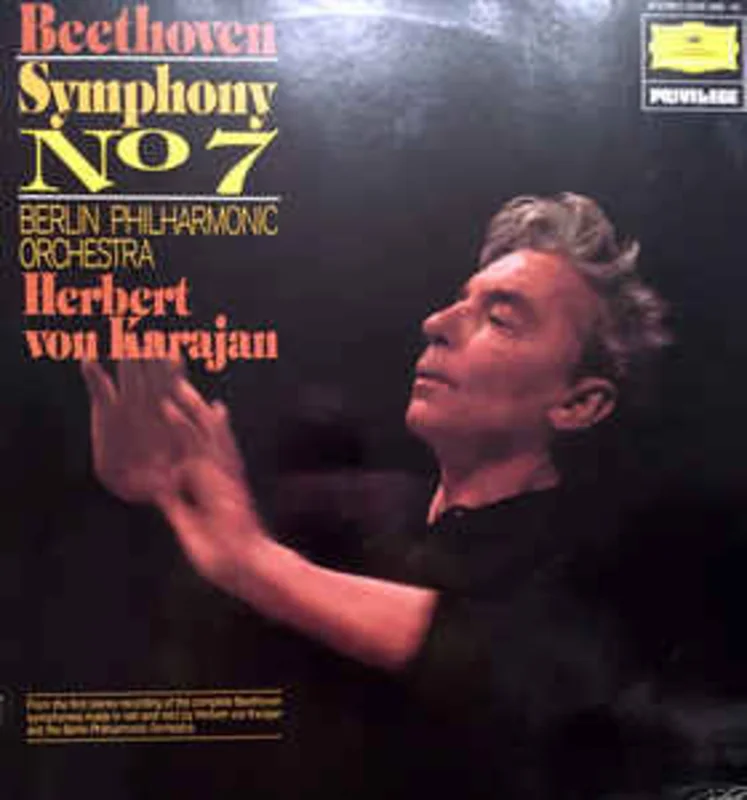 Beethoven*, Berlin Philharmonic Orchestra*, Herbert von Karajan  Symphony No. 7 In A Major, Op. 92 (1978)