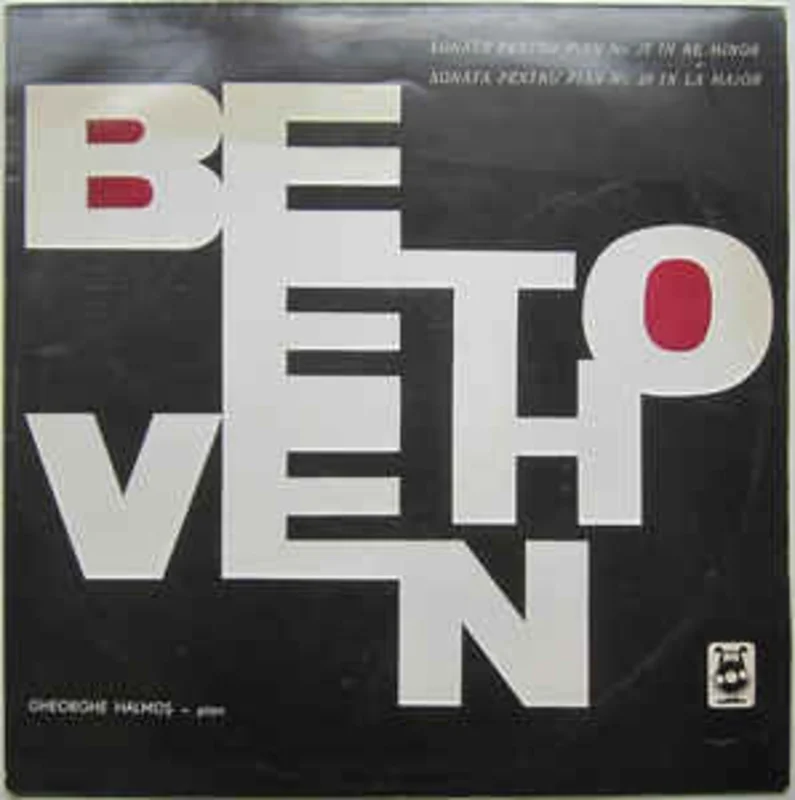 Beethoven*  Pian Gheorghe Halmo  Sonata Pentru Pian Nr. 17 n Re Minor / Sonata Pentru Pian Nr. 28 n La Major