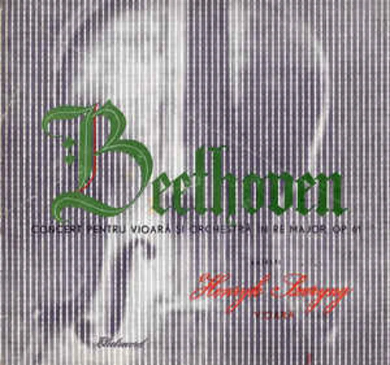 Beethoven* , Solist : Henryk Szeryng  Concert Pentru Vioar i Orchestr n Re Major