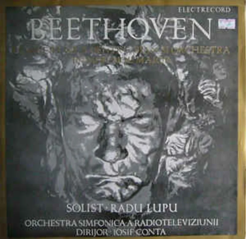 Beethoven* / Solist  Radu Lupu , Orchestra Simfonic A Radioteleviziunii* , Dirijor  Iosif Conta  Concert Nr. 5 Pentru Pian i Orchestr n Mi Bemol Major, Op. 73 (Imperial) (1970)