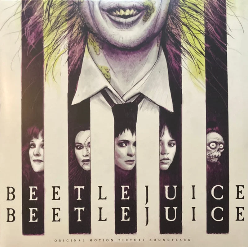 Beetlejuice Beetlejuice (Original Motion Picture Soundtrack) USED LP (splatter vinyl)
