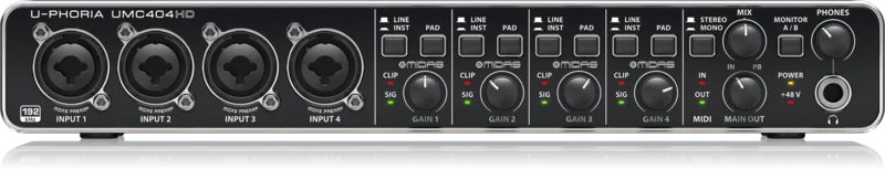 Behringer UMC404HD Audio Interface