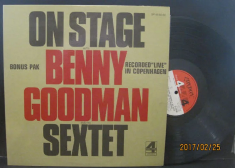 Benny Goodman and His Sextet - On Stage