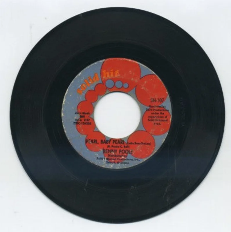 Benny Poole - Pearl, Baby Pearl/ Sorry 'Bout That
