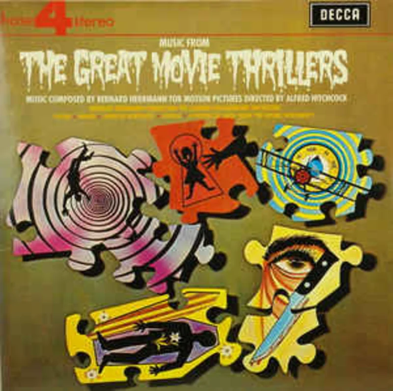Bernard Herrmann, London Philharmonic Orchestra  Music From The Great Movie Thrillers  (1969)