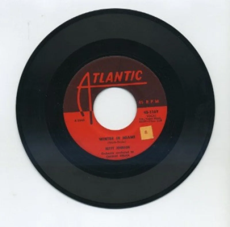 Betty Johnson - Winter In Miami/ The Little Blue Man