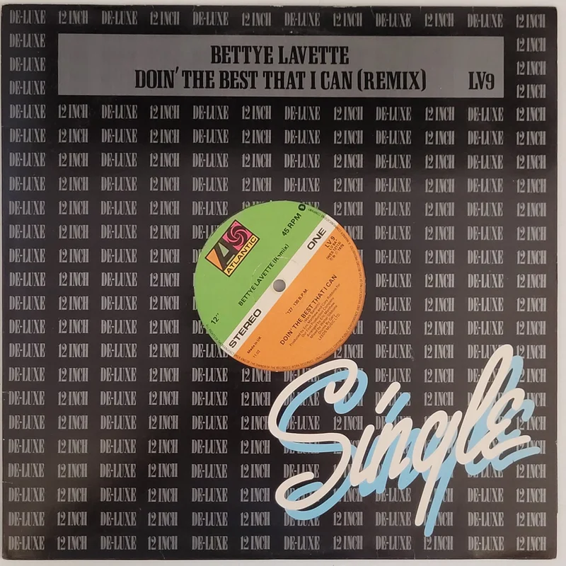 Bettye Lavette - Doin' The Best That I Can (Remix) 12" Single