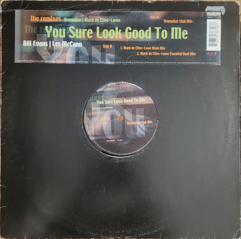 Bill Evans / Les McCann  You Sure Look Good To Me-The Remixes 12" Single