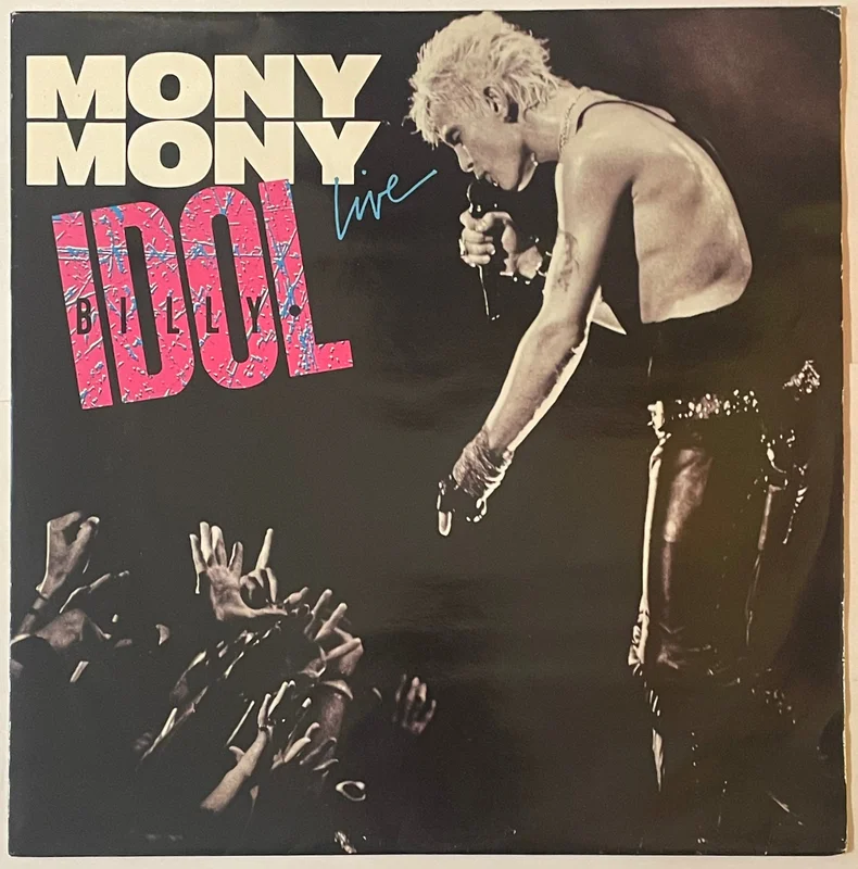 Billy Idol - Mony Mony (Live) 12" Single