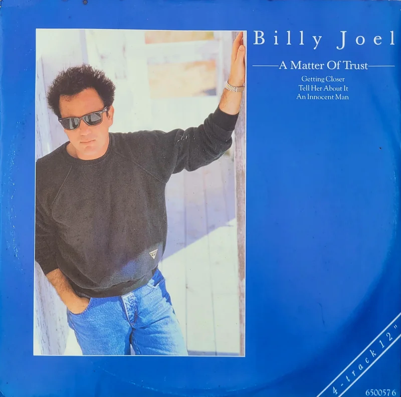 Billy Joel - A Matter Of Trust 12" Single