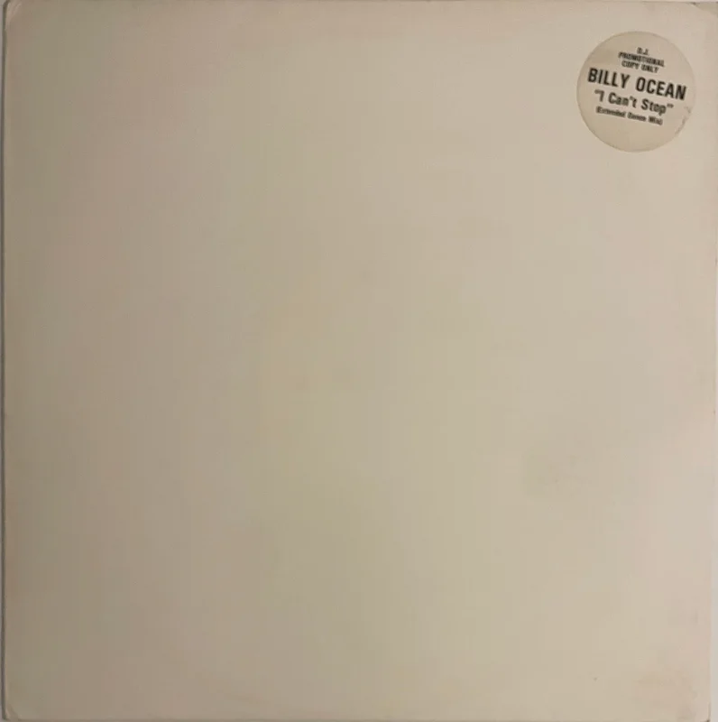 Billy Ocean - I Can't Stop 12" Single (Promo)