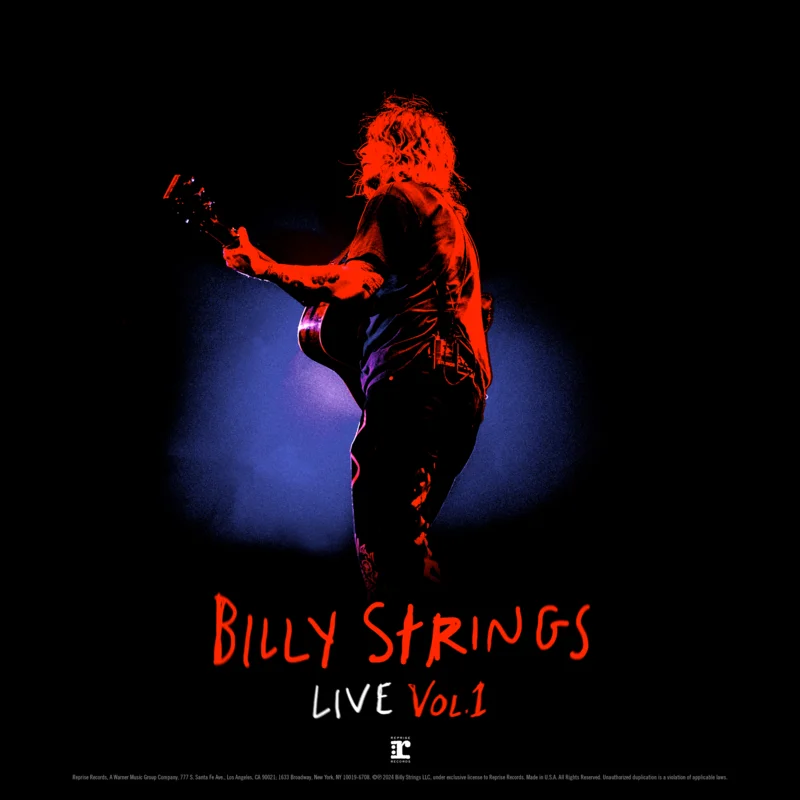 Billy Strings - Live Vol. 1 - 2 LPs on 180g colored vinyl - Indie Exclusive!