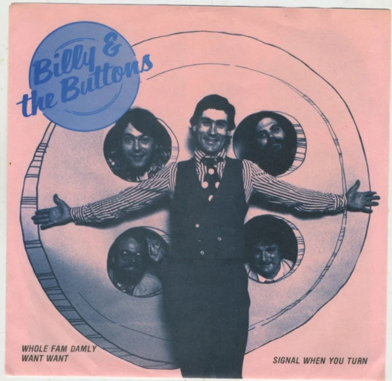 Billy & The Buttons - Whole Fam Damly USED 7"
