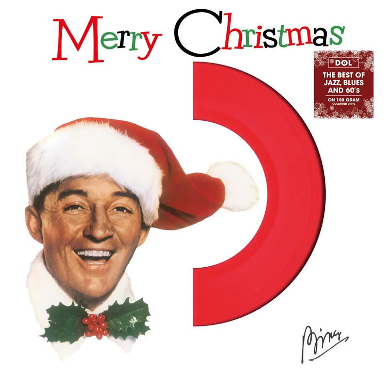 Bing Crosby - Merry Christmas - classic LP on Limited colored vinyl import