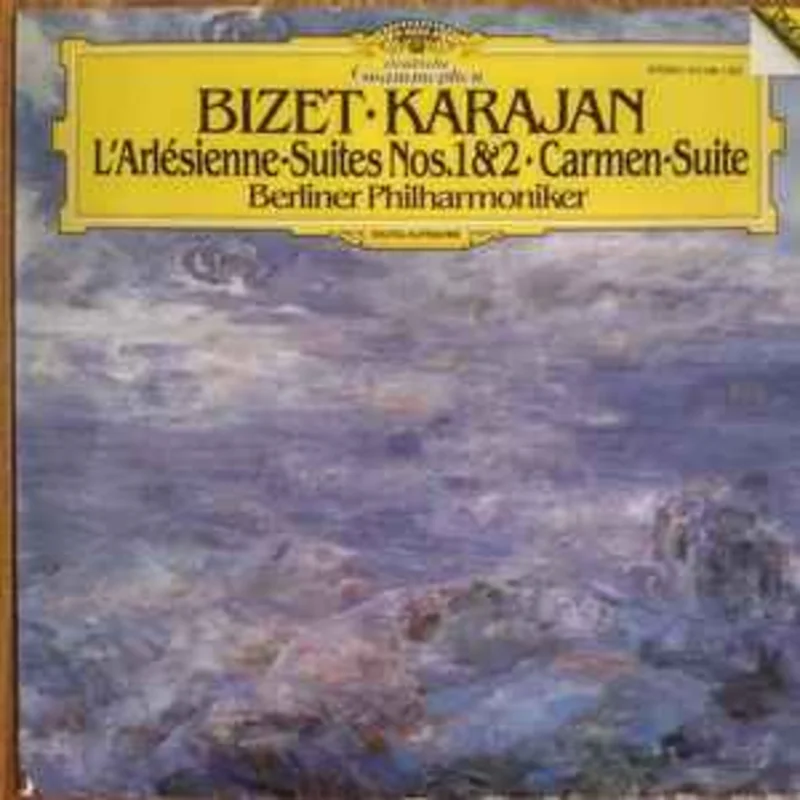 Bizet* / Karajan*, Berliner Philharmoniker  L'Arlsienne-Suites Nos. 1 & 2  Carmen-Suite  (1985)