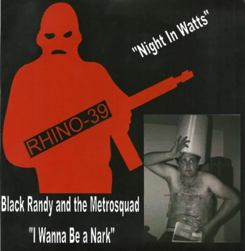 Black Randy & The Metrosquad / Rhino 39 - Split NEW 7"