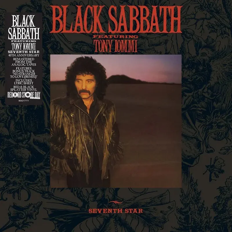 Black Sabbath - Seventh Star Lp (Ltd RSD 2026 Red & Black Splatter)