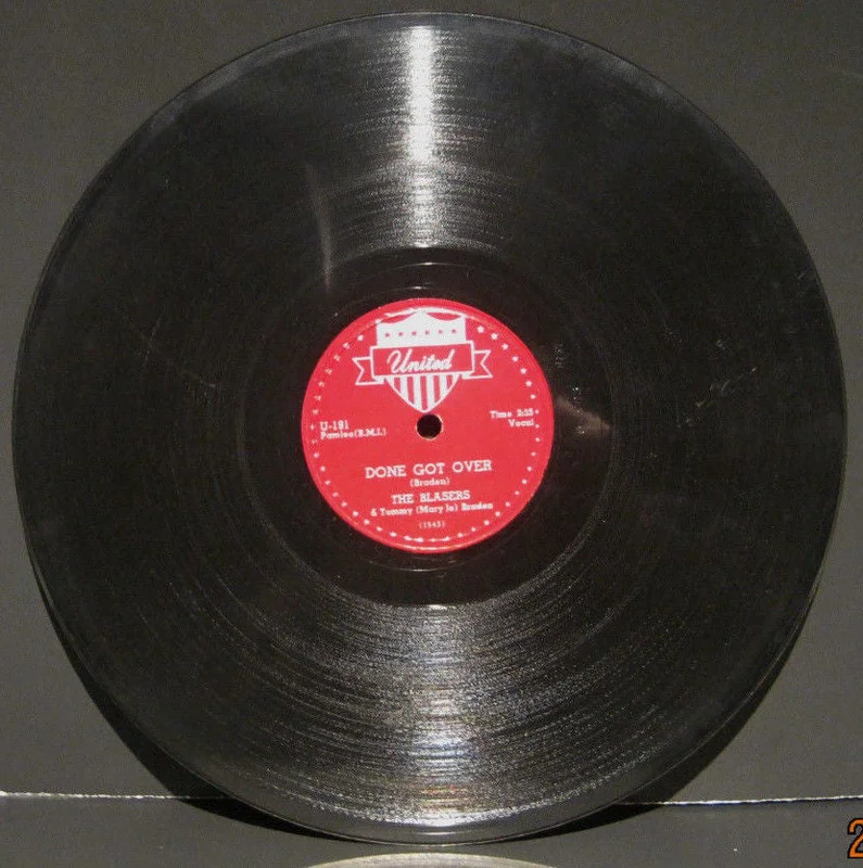 Blasers / Blazers "Done Got Over" b/w "She Needs to be Loved"