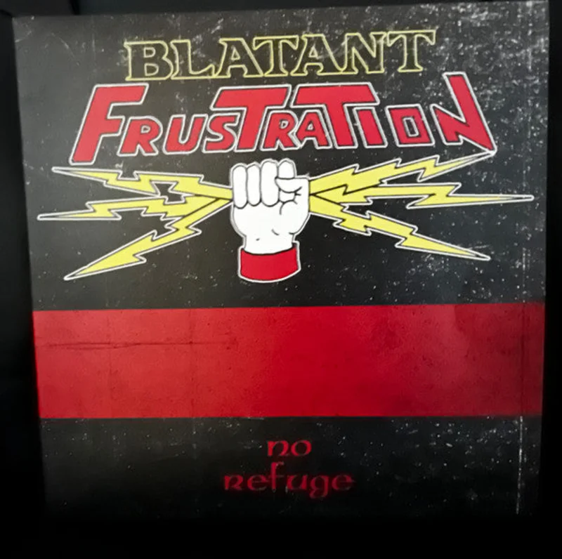 Blatant Frustration - No Refuge USED LP (yellow vinyl)