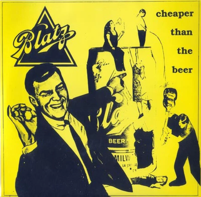 Blatz - Cheaper Than The Beer USED 7" (orange vinyl)