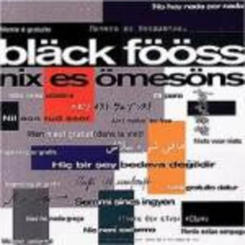 Blck Fss  Nix Es mesns  (1991)