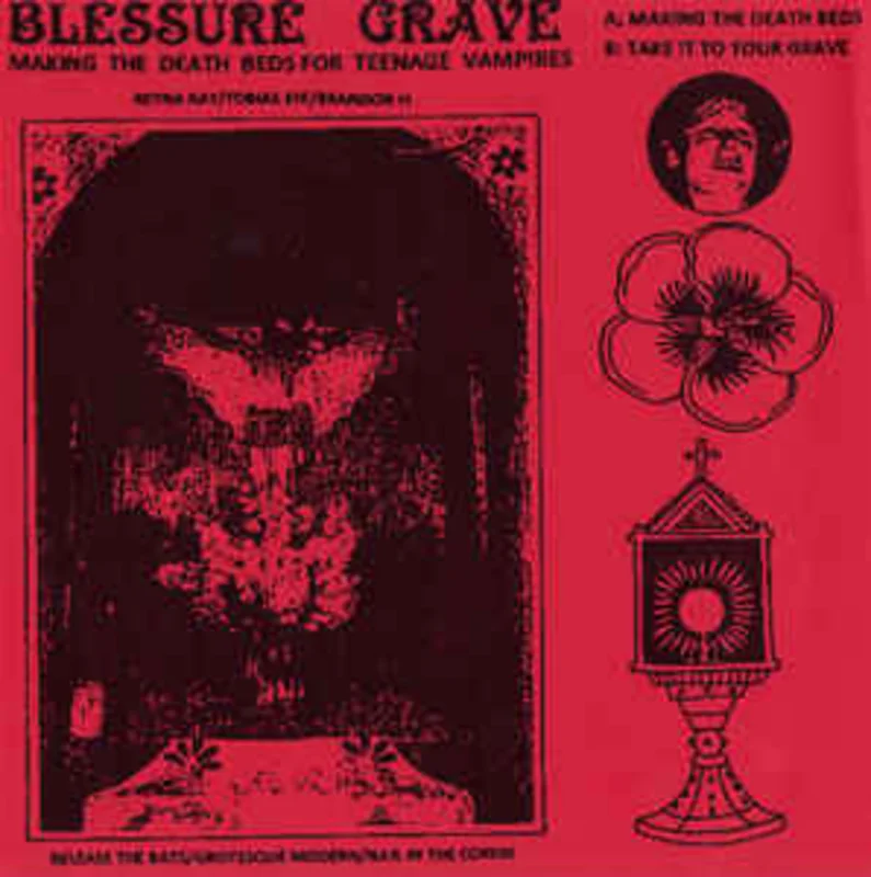 Blessure Grave - Making The Death Beds For Teenage Vampires USED 7"