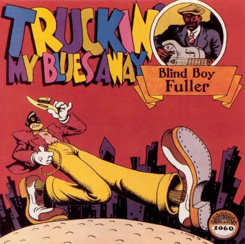 Blind Boy Fuller - Truckin' My Blues Away - on limited colored vinyl