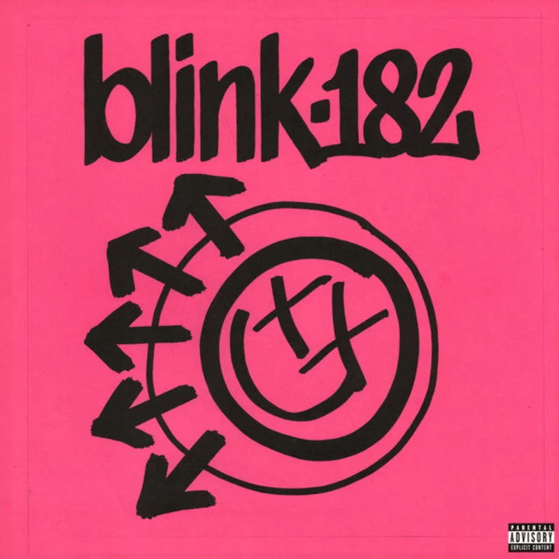 Blink-182 - One More Time... USED LP (clear vinyl) signed by band