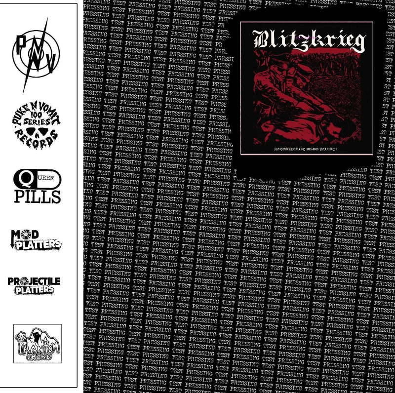 Blitzkrieg - No Compromise 1981 to 1983 Vol 1 USED LP (test press)