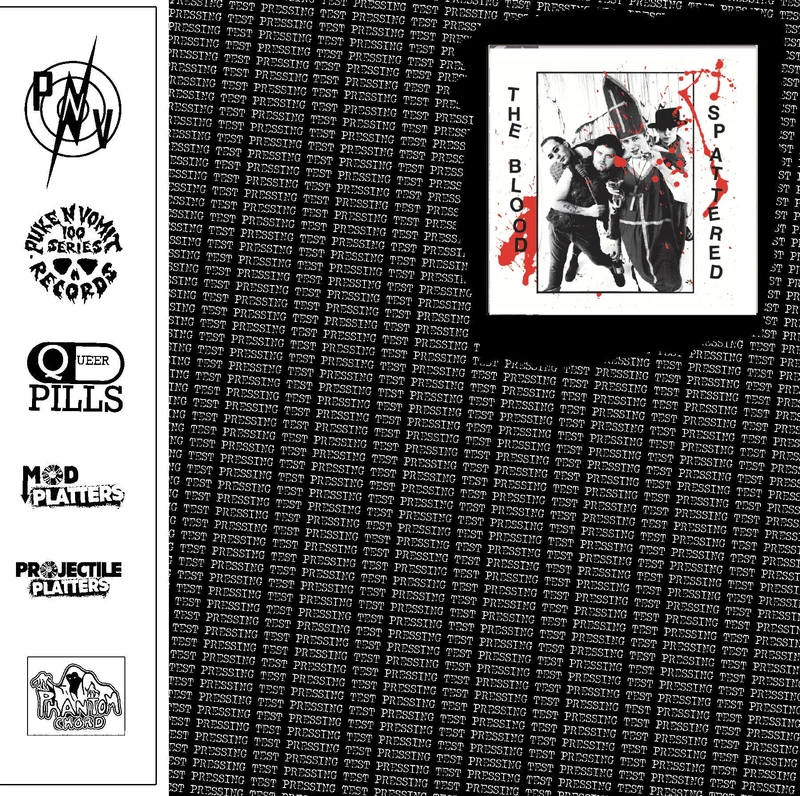 Blood - Spattered USED LP (test press)