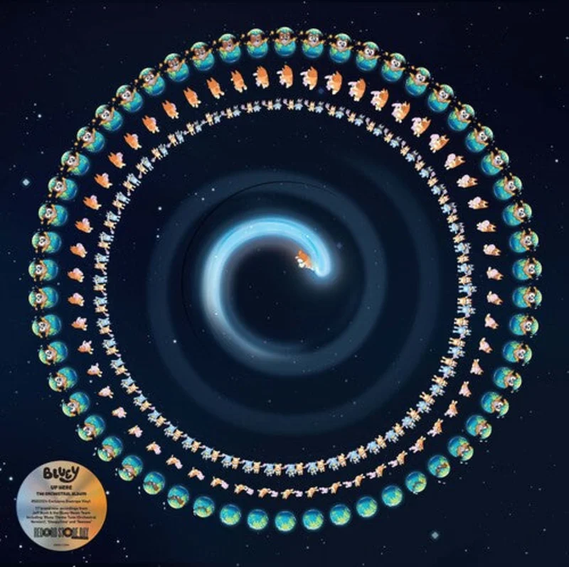 Bluey - Up Here - special ZOETROPE vinyl for RSD26