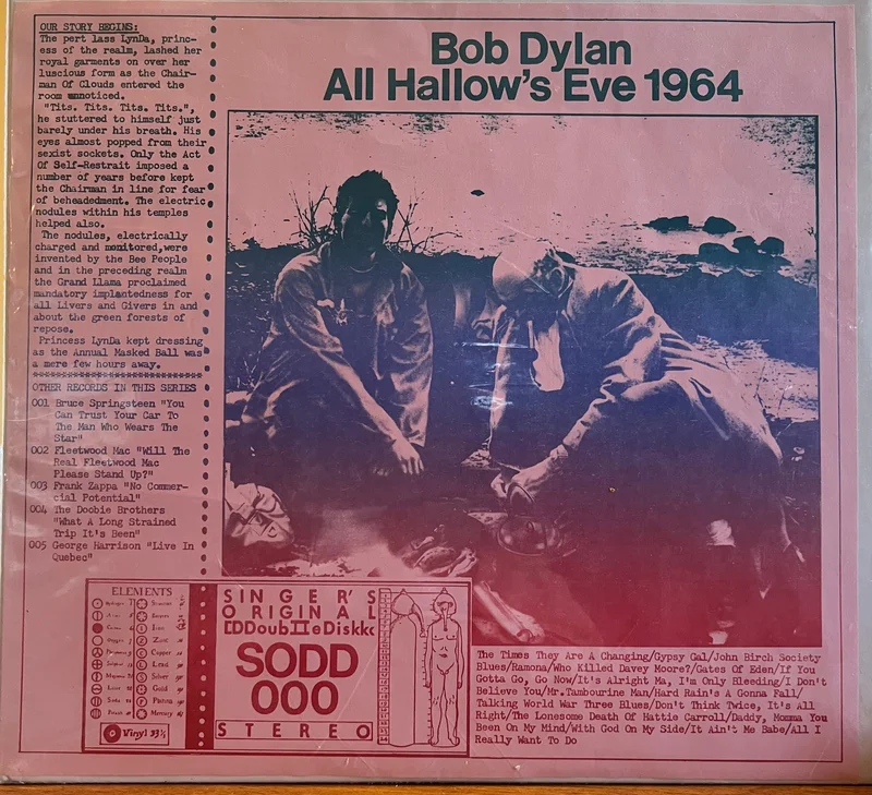 Bob Dylan - All Hallow's Eve 1964